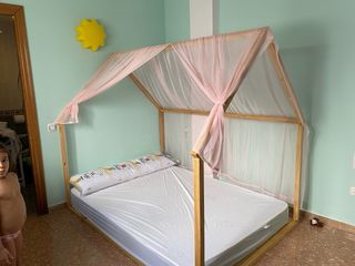 Cama Montessori Doble Madera