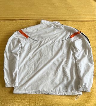 Cortavientos Adidas XL Blanco Naranja