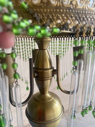 2 Lampade da Soffitto in Bronzo