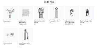 DJI RS 4 Mini Combo NUEVO en garantia oficial