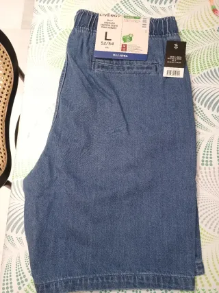 Pantalón vaquero corto LIVERGY hombre sin estrenar
