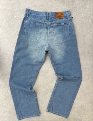 Pantaloni Polo Ralph Lauren Uomo Righe Blu