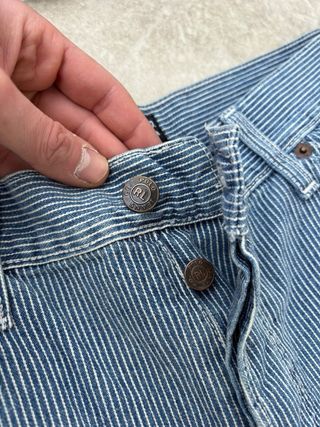 Pantaloni Polo Ralph Lauren Uomo Righe Blu