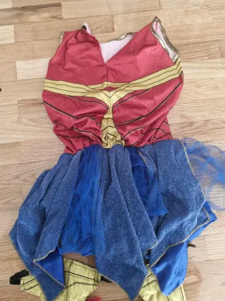 Disfraz Wonderwoman infantil 8-10años