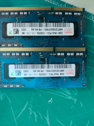 2 Módulos RAM Hynix 2GB DDR3 MacBook Pro 2012