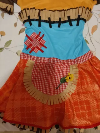 Disfraz Espantapájaros Mujer Talla Única