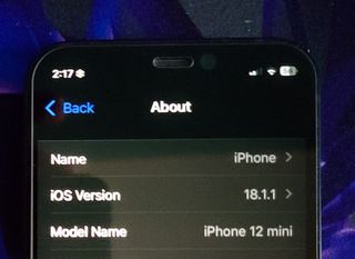 iPhone 12 Mini - Batteria 96%