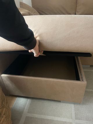 Sofá Chaise Longue vison 4 plazas