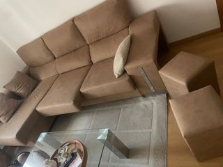 Sofá Chaise Longue vison 4 plazas