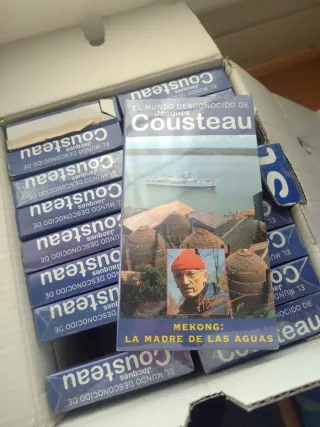 Colección Cousteau El Mundo Desconocido VHS