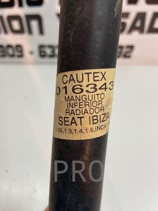 Seat ibiza manguito agua ref: 016343