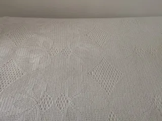 Colcha ganchillo artesanal hilo