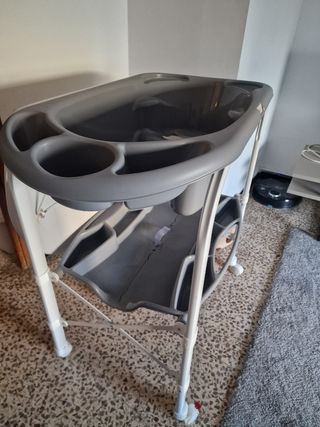 Bañera cambiador plegable bebé