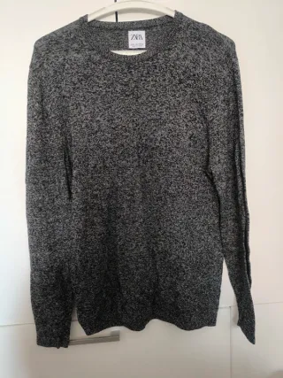 Jersey Zara Gris Talla S