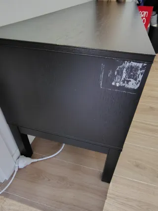 Mesa TV Ikea 2 Cajones 4 Estantes