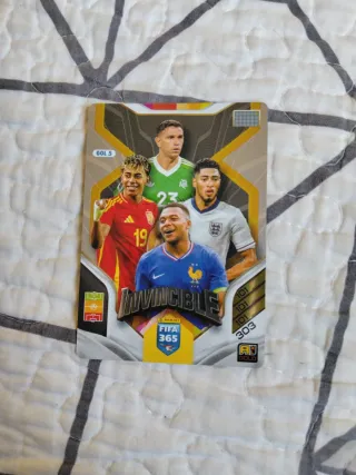 Carta Invencible FIFA 365 Edición Gold