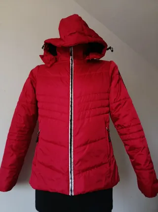 Giubbotto da neve donna rosso