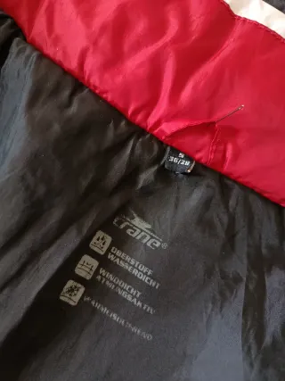 Giubbotto da neve donna rosso