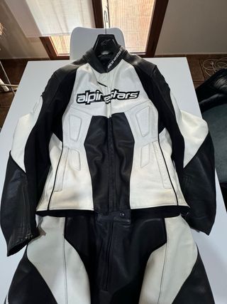 Traje Alpinestars 2 piezas Traje T54 + botas T45