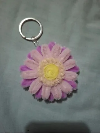 Llavero Flor Gerbera