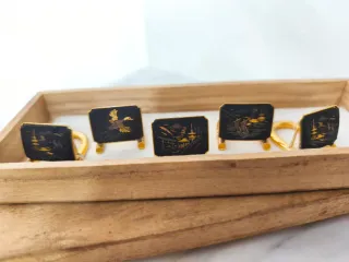 Porta menús estilo Komai japonés