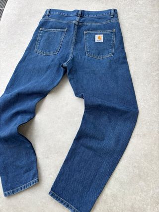 Jeans Carhartt Uomo Blu
