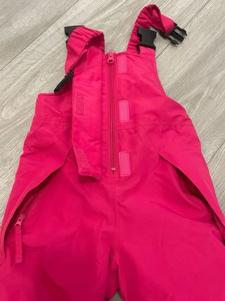 Peto de nieve niña rosa