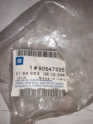 Carcasa lateral estribo opel astra nuevo