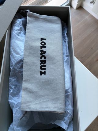 Sandalias Lola Cruz Blancas Talla 37