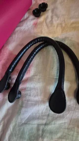 O bag mini rosso ciliegia