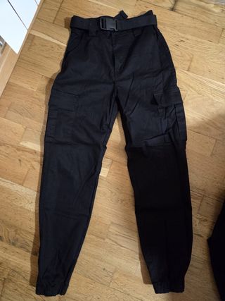 Pantalón sin estrenar cargo negro mujer