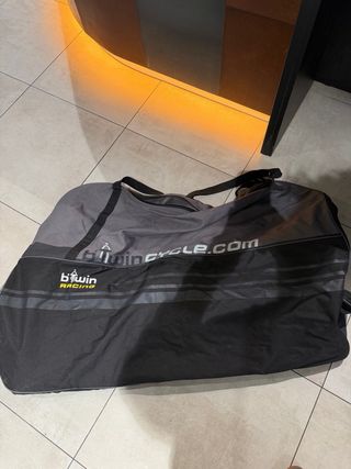 Funda transporte bicicleta B'Twin Racing