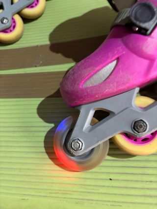 Patines Oxelo Ajustables 28-29 Ruedas Luminosas