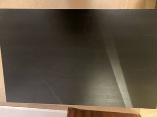 Mesa de centro de madera negra