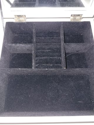 Caja joyero blanco zara home