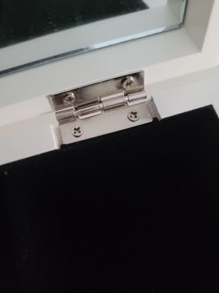 Caja joyero blanco zara home