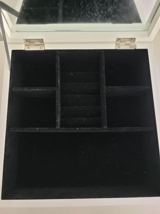 Caja joyero blanco zara home