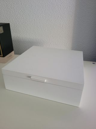 Caja joyero blanco zara home