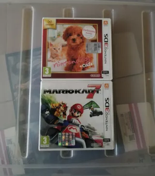 Pack Mario Kart + Nintendogs - Solo cajas