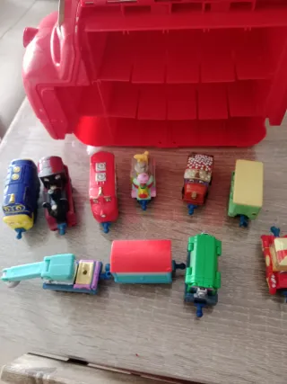 Maletín de tren rojo Chuggington