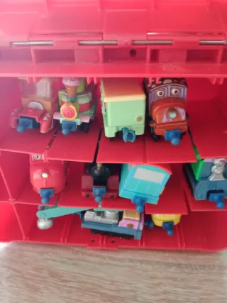 Maletín de tren rojo Chuggington