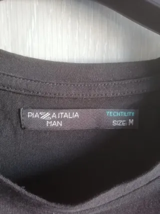 T-shirt nera con stampa fenice