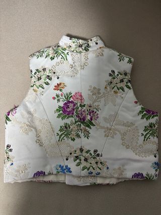 Chaleco Fallero Niño fondo blanco talla 3 años