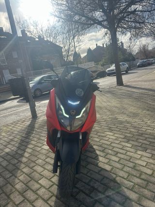 Wottan storm 125cc Roja