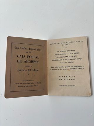Almanaque Postal 1959 Caja Ahorros