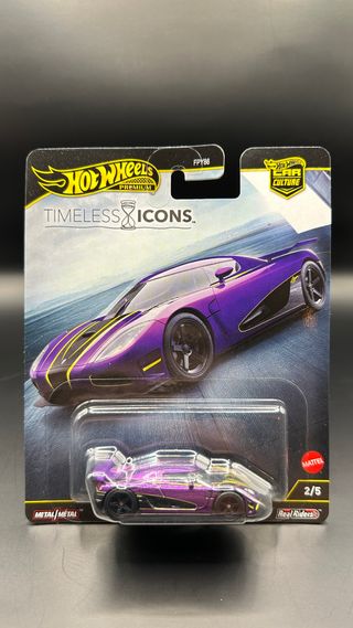 Hot Wheels Koningsegg Agera R + Porsche Carrera GT