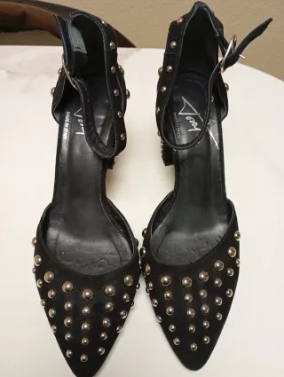 Zapatos Toral Talla 38 Negros