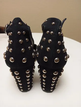 Zapatos Toral Talla 38 Negros