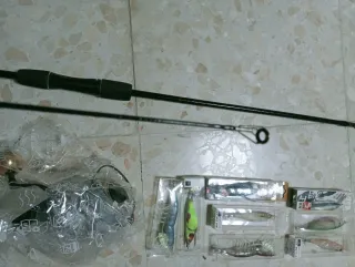 Caña de pescar eging