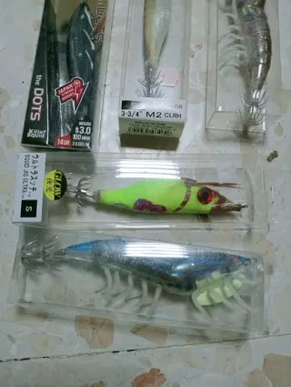 Caña de pescar eging